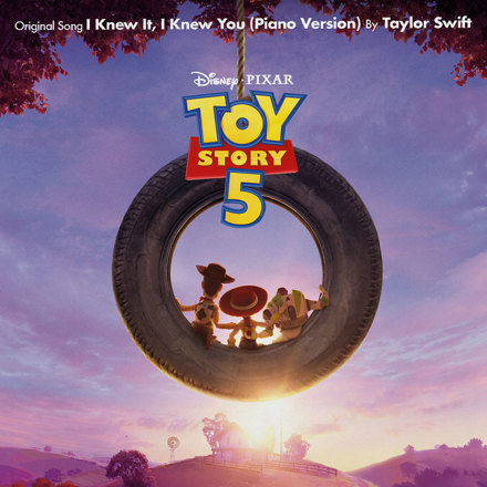 Capa da música da Taylor Swift para o filme Toy Story 5