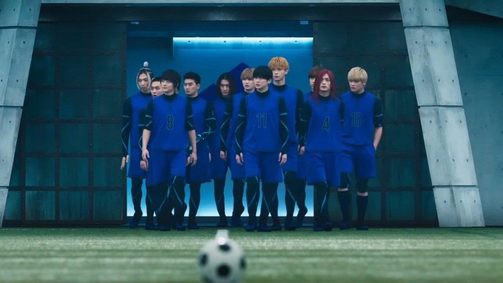 Imagem do filme “Blue Lock”