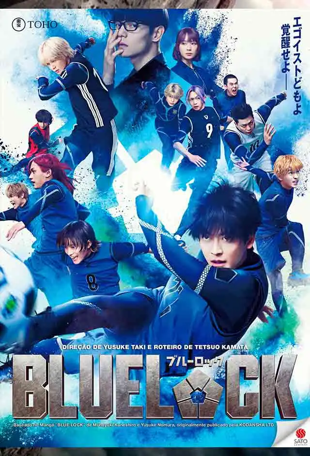 Blue Lock: Live Action — uma adaptação que consegue transportar o ego do anime para o mundo real Blue Lock: Live Action — uma adaptação que consegue transportar o ego do anime para o mundo real — imagem de capa da…