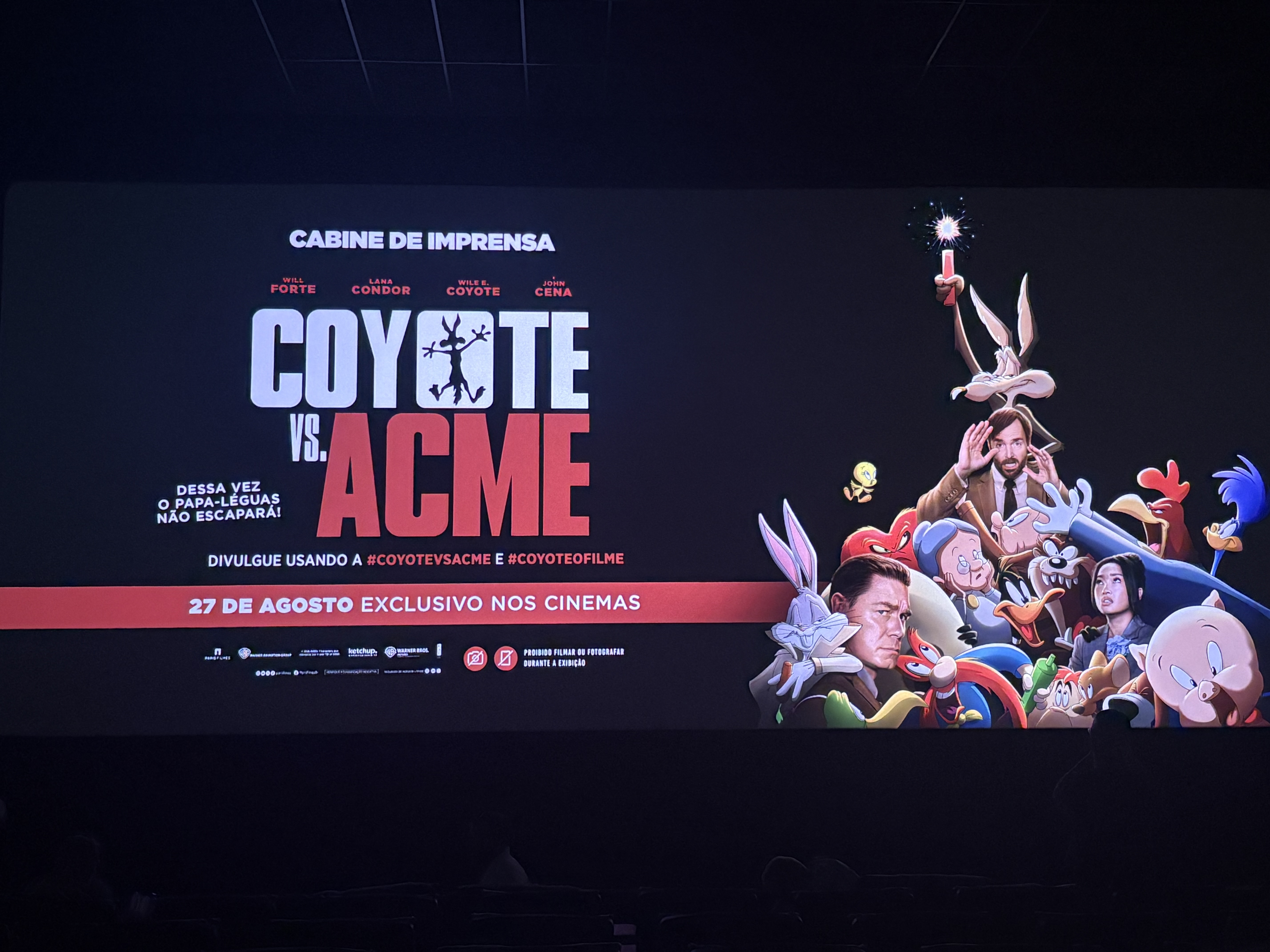 Coyote vs. Acme: crítica — uma divertida batalha contra a Acme que surpreende e emociona Coyote vs. Acme: crítica — uma divertida batalha contra a Acme que surpreende e emociona — imagem de capa da crítica sobre…
