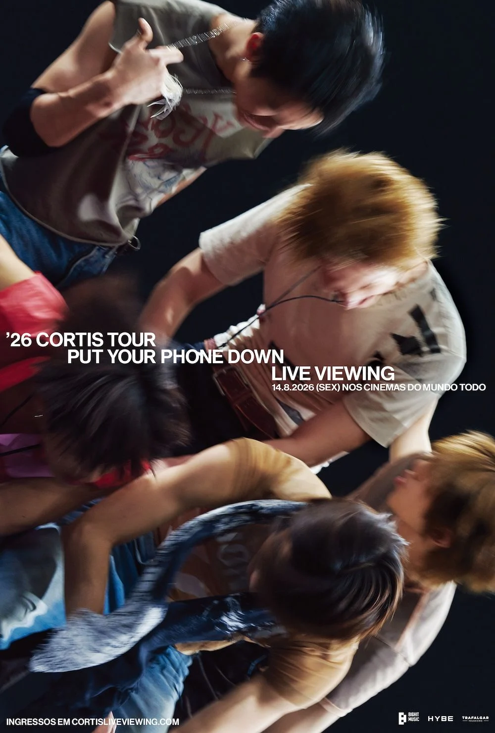 Cortis put your phone down live viewing Estreia: Cortis put your phone down live viewing