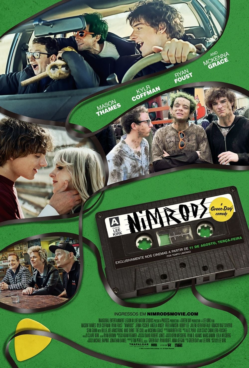 Nimrods: A Green Day Comedy Estreia: Nimrods: A Green Day Comedy
