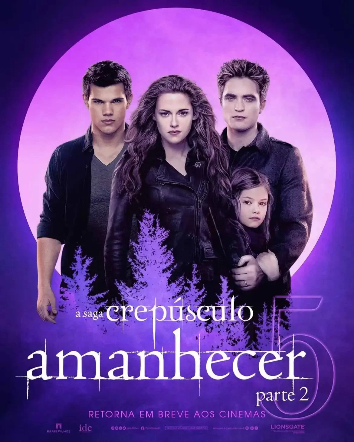 A Saga Crepúsculo Amanhecer: Parte 2 (Relançamento) Estreia: A Saga Crepúsculo Amanhecer: Parte 2 (Relançamento)